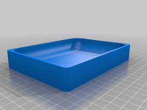 abgerundet Schmuck-Fach Container kundengebundene 3d print model - Mito3D
