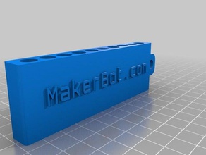 my customized golf tee carrier sport & outdoors 3d print model - Mito3D