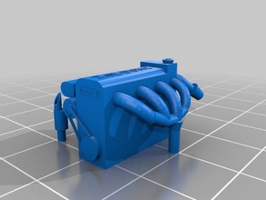 austin f du moteur 4cyl 3d print model - Mito3D