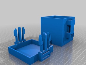 Gurt Schnalle-clip-box andere container experiment mashup - puzzle snapfit test upgrade nützlich 3d print model - Mito3D