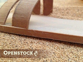 openstock classici moda birkenstock budmen abbigliamento customizer sfida piedi calzature isacco parametrico sandalo i sandali scarpa scarpe sneaker indossabile wearables 3d print model - Mito3D