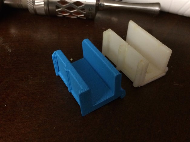 shower door slide guide replacement parts 3D print model - Mito3D