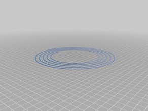 kolay delta spiral yatak seviyesini test 3d baskı testleri özelleştirilmiş 3d print model - Mito3D
