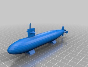 submarino veículos 3d print model - Mito3D