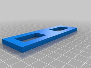 mon personnalisés à onglets de la boîte extrusions par exemple openbeam outils personnalisé 3d print model - Mito3D