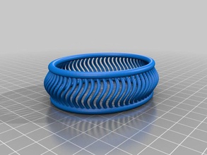 firdaws twist bracelet designer bracelets customized 3d print model - Mito3D