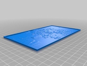 mick lithopane 2d-Kunst kundengebundene 3d print model - Mito3D