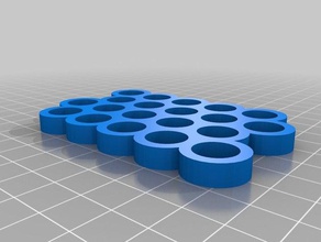 circle pattern art tools customized 3d print model - Mito3D