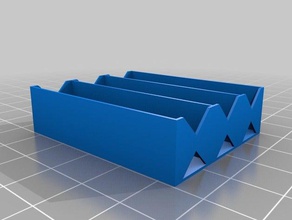 personalizado soporte de la batería - 3x aaa electrónica 3d print model - Mito3D