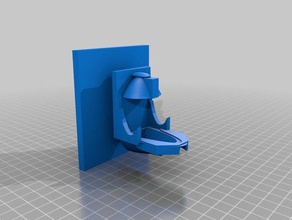 unisex wc design casa de banho 3d print model - Mito3D