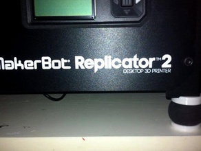 replicator 2 vibration dampening feet 3d printer accessories anti 3d print model - Mito3D