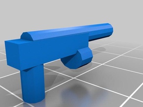 lego metralhadora leve prima mk1 A impressão 3d 3d print model - Mito3D
