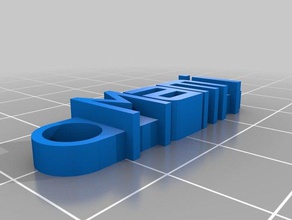 mami organização personalizado 3d print model - Mito3D