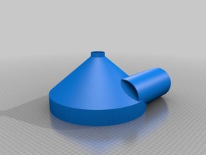 asciugatrice separatore a ciclone macchine utensili su misura 3d print model - Mito3D