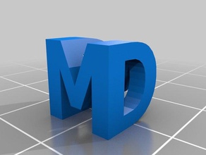 dm heykeller özelleştirilmiş 3d print model - Mito3D