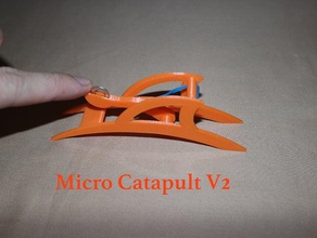 micro catapult v2 Spielzeug & Spiele Spaß Mikro-Katapult desktop Belagerung Waffe - 3d print model - Mito3D