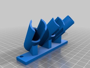 üçlü airbrush dur hobi 3d print model - Mito3D