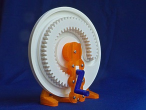 mangle roda pinhão de engenharia diamante idade moi polymakr ultimaker 3d print model - Mito3D