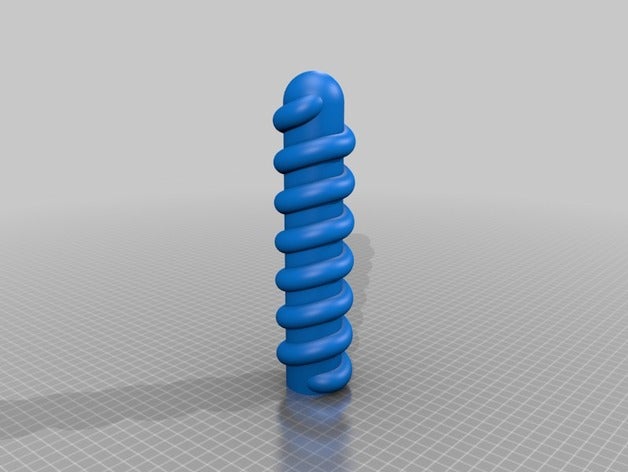 rod decor 3D print model - Mito3D