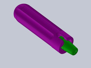 allen key handle replacement parts screw driver 3d print model - Mito3D