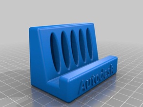 bords doux iphone stand mobile 3d print model - Mito3D