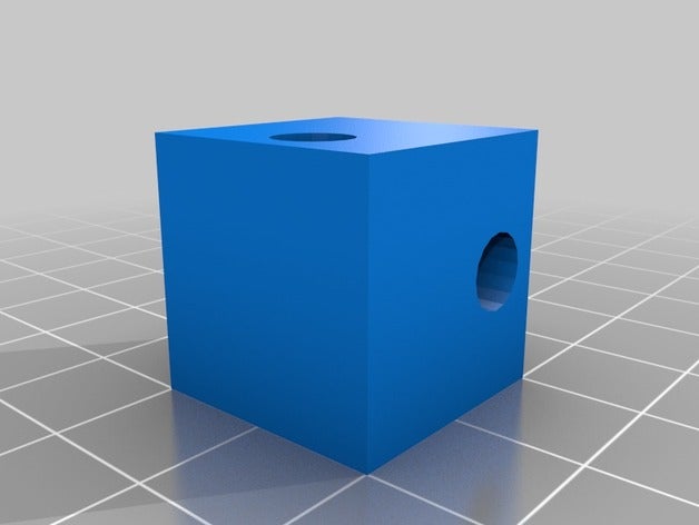 qube 20 ângulo de 90 ° m6 A impressão 3d 3D print model - Mito3D