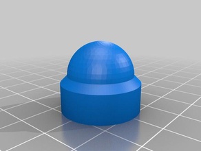 embellecedor para tornillo toldo tapa del cubo de toldos tornillos al aire libre y jardín 3d print model - Mito3D