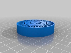 ines walker ceramica moneta segni e loghi 3d print model - Mito3D