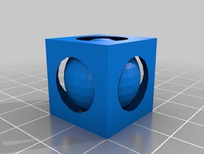 ball cube 3d printer accessories 3d print model - Mito3D