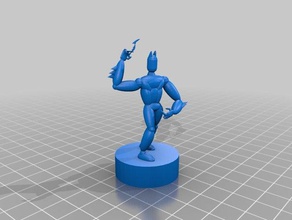 batman model 3d printing requires support but couldn't figure out put games 3d print model - Mito3D