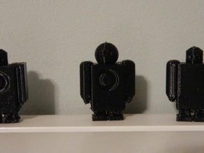 bot criaturas de la colección personalizar lindo makerbopt micro el robot pequeño juguete 3d print model - Mito3D