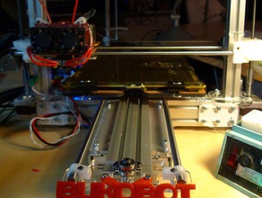 bukobot logo ön y-ray 3d yazıcı aksesuarları 3d print model - Mito3D