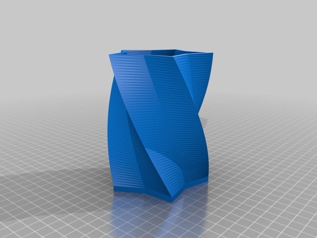 personnalisable étoile porte-crayon bonbons contenant les conteneurs le conteneur customizer pot de fleur vase fleurs étoiles 3D print model - Mito3D