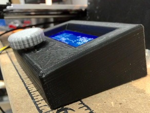 printrbot lcd konut ayarlanabilir 3d yazıcı aksesuarları 3d print model - Mito3D