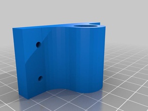 yazzo bushing pillow block other linear bearing slide openscad parametric 3d print model - Mito3D
