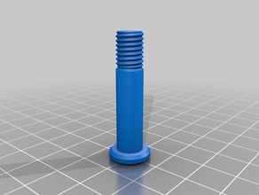 my customized nut job tension bolt parts 3d print model - Mito3D