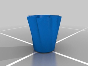florette cup i contenitori 3d print model - Mito3D