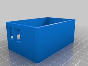 gps case electronics 3d print model - Mito3D