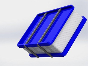 minimalistische Brieftasche Zubehör 3d print model - Mito3D