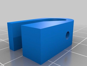 5mm glass bed clip holder 3d printer parts 3d print model - Mito3D