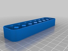 il mio personalizzato cassa di batteria fotografo superiore i contenitori su misura 3d print model - Mito3D