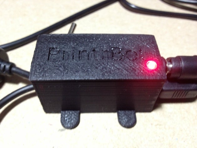 caixa do poder printrbot 1405 Impressoras 3d acessório diy fonte de alimentação interruptor 3D print model - Mito3D