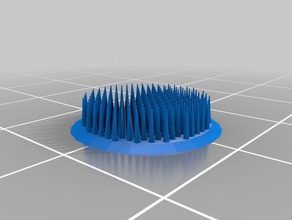 polymer electrode base biology biomedical biosignal experiment science 3d print model - Mito3D
