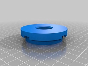 54 mm makara göbeği 3d yazıcı aksesuarları designspark mekanik filament biriktirme tutucu 3d print model - Mito3D