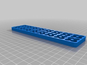 my customized battery tray aaa 8 organization 3d print model - Mito3D