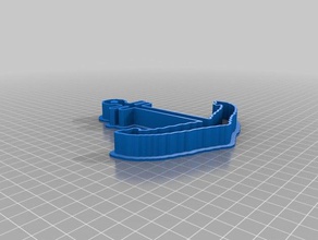 di ancoraggio cookie cutter cucina & sala da pranzo su misura 3d print model - Mito3D