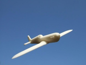 supermarine spitfire vehicles aeroplane air airplane sky 3d print model - Mito3D