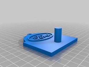 1 ford organización personalizado 3d print model - Mito3D