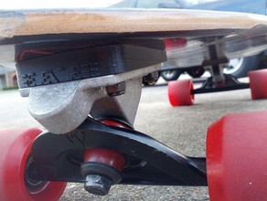 personalizzabile skateboard montante sport all'aperto customizer sfida implacabile pesce d'argento longboarding utile 3d print model - Mito3D