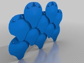 personalizzabile pesce scala giubbotto altri artistico customizer sfida utile indossabile 3d print model - Mito3D